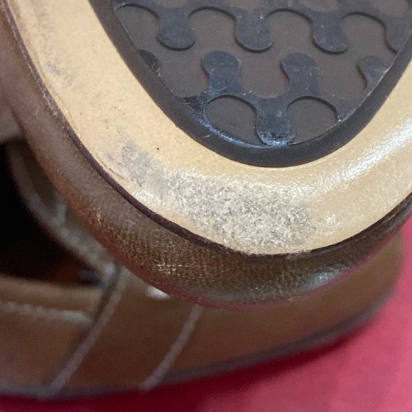 Salvatore Ferragamo Ruil buckle pump Sz 8.5 brown LIKE NEW WITH BOX - Picture 7 of 10